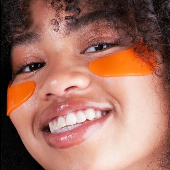 NIB BLAQ Treatment Pumpkin Fresh Peepers Stimulating Hyaluronic Acid Eye Mask - Picture 3 of 11